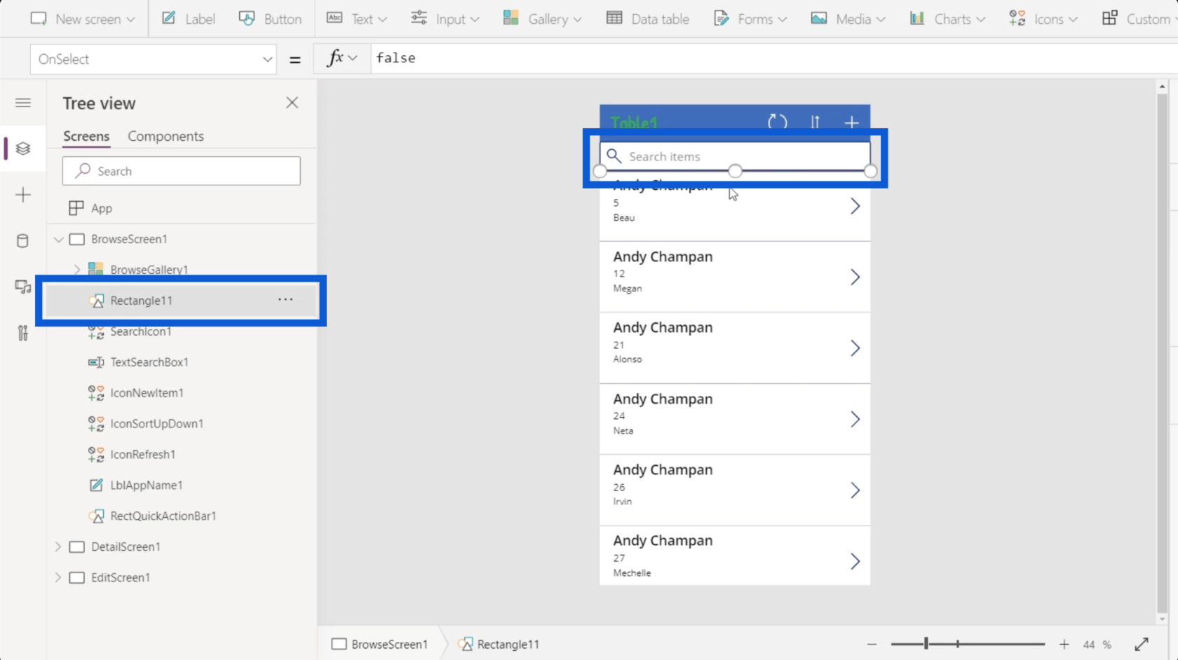 Environnements Power Apps : configurer correctement les éléments de l'application