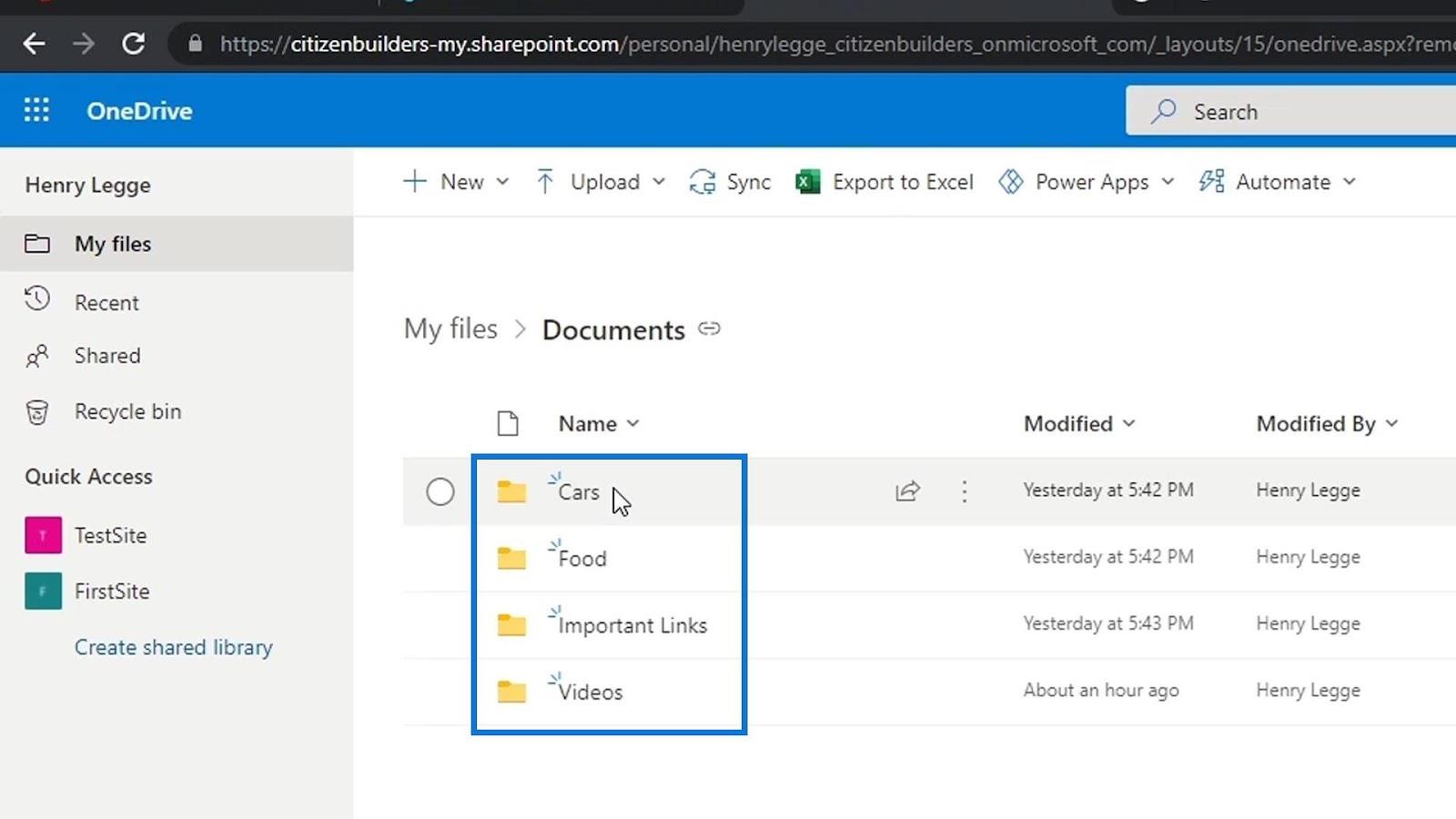 Ajouter des fichiers SharePoint à votre ordinateur