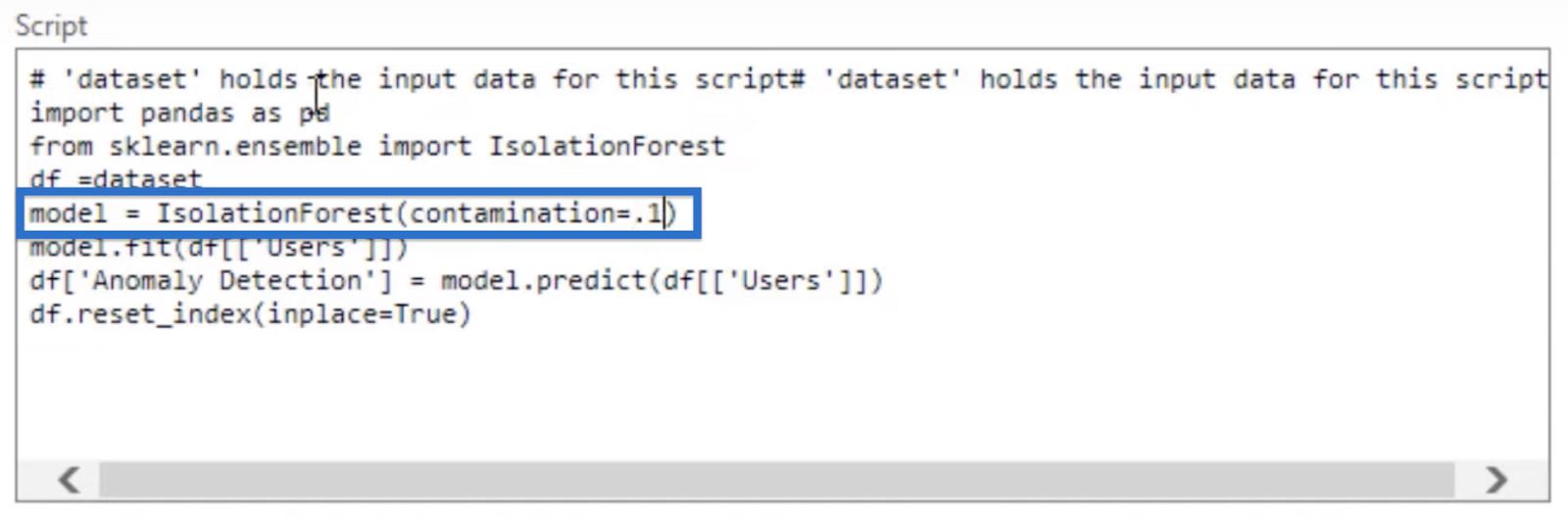 Algorithme de forêt d'isolement pour la détection de valeurs aberrantes en Python