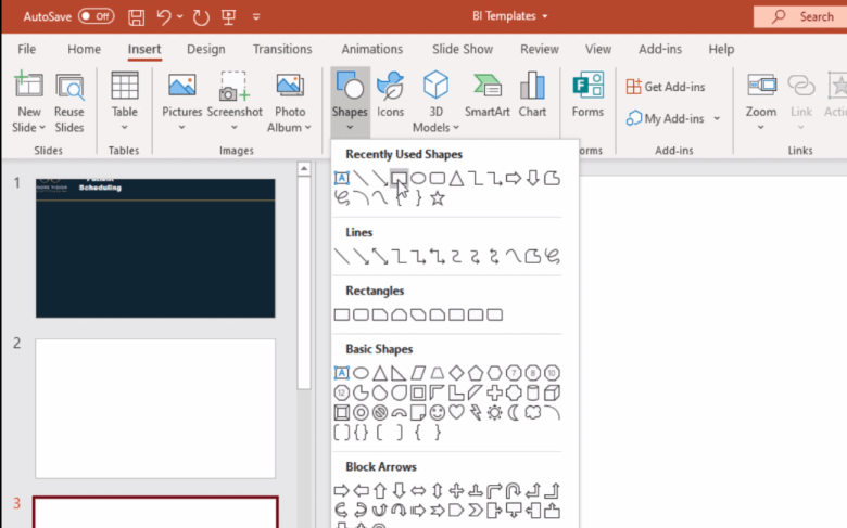 Image d'arrière-plan LuckyTemplates pour les rapports utilisant PPT