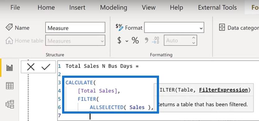 Astuce LuckyTemplates : comment comparer les N premiers jours ouvrables