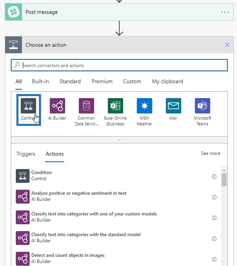 Power Automate Split Function et baies