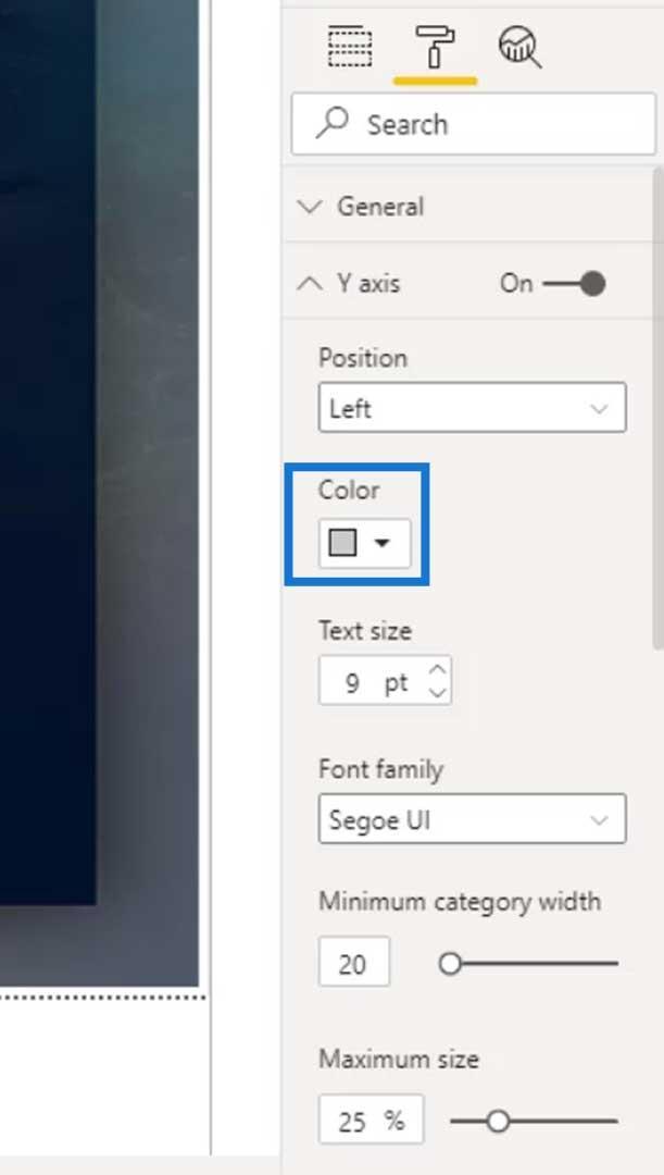 Gráfico de barras personalizado en LuckyTemplates: Variedades y modificación