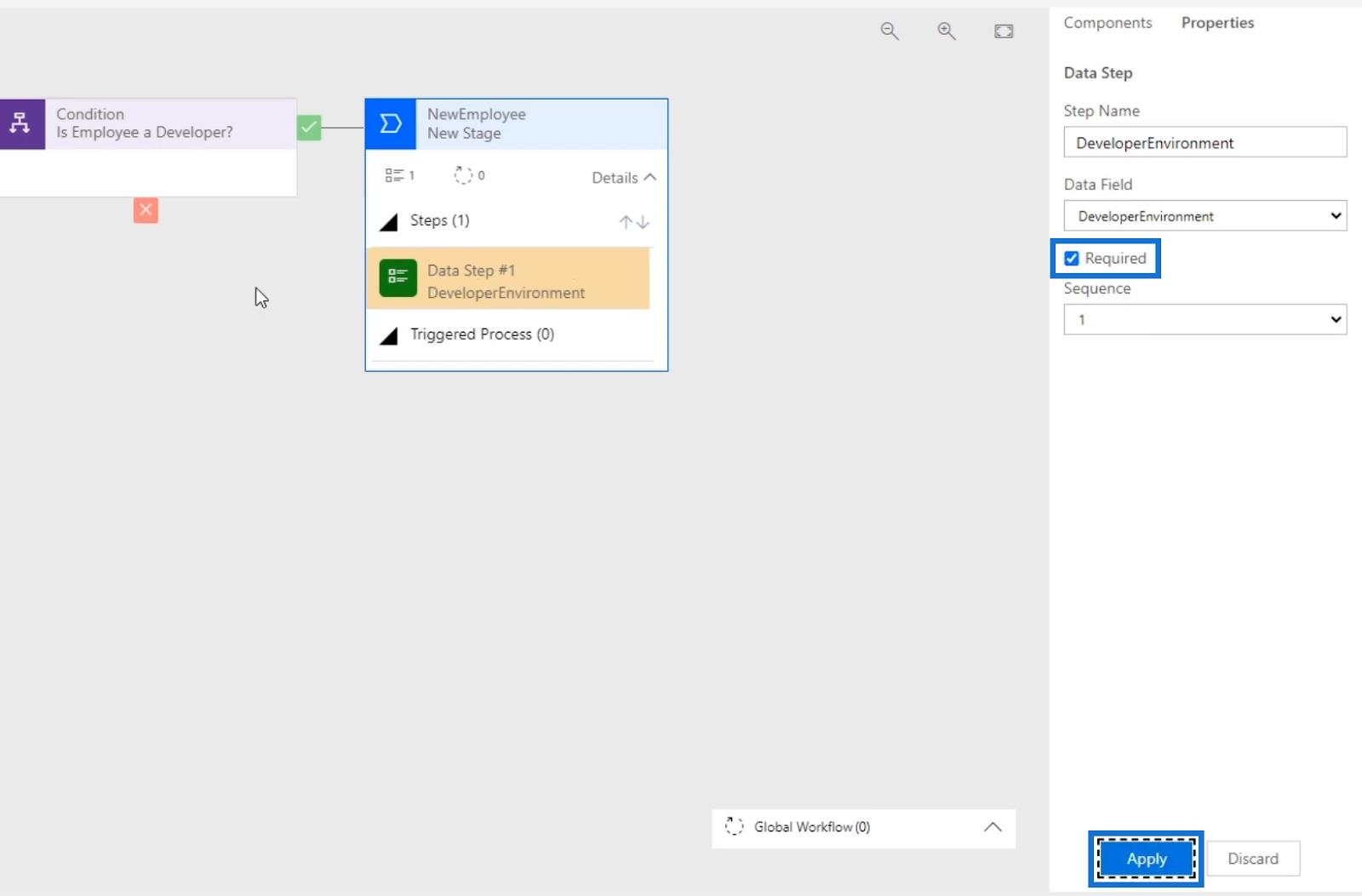 Flux de processus métier dans Microsoft Power Automate