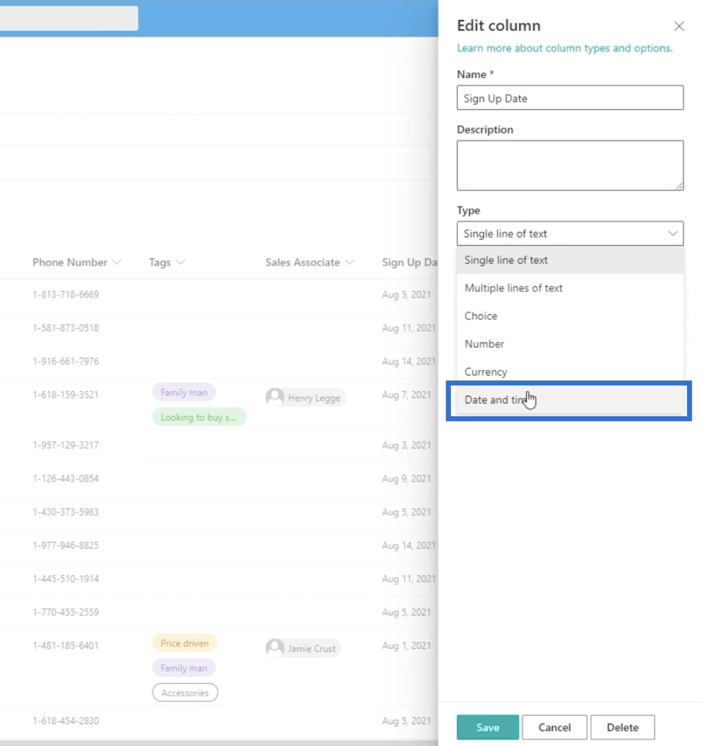 Colonnes calculées dans SharePoint |  Un aperçu