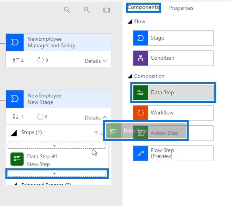 Microsoft Power Automate のビジネス プロセス フロー