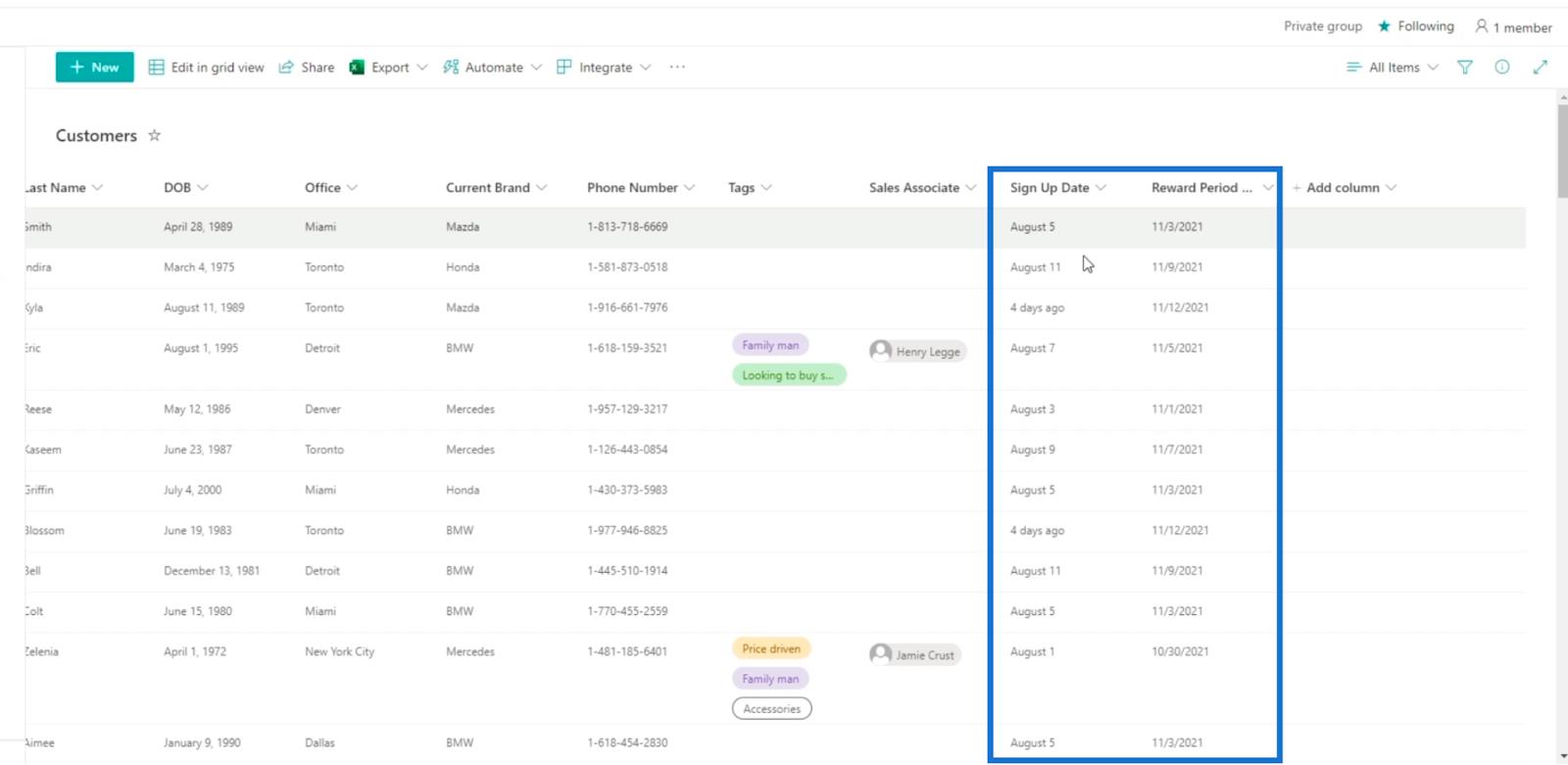 Colonnes calculées dans SharePoint |  Un aperçu