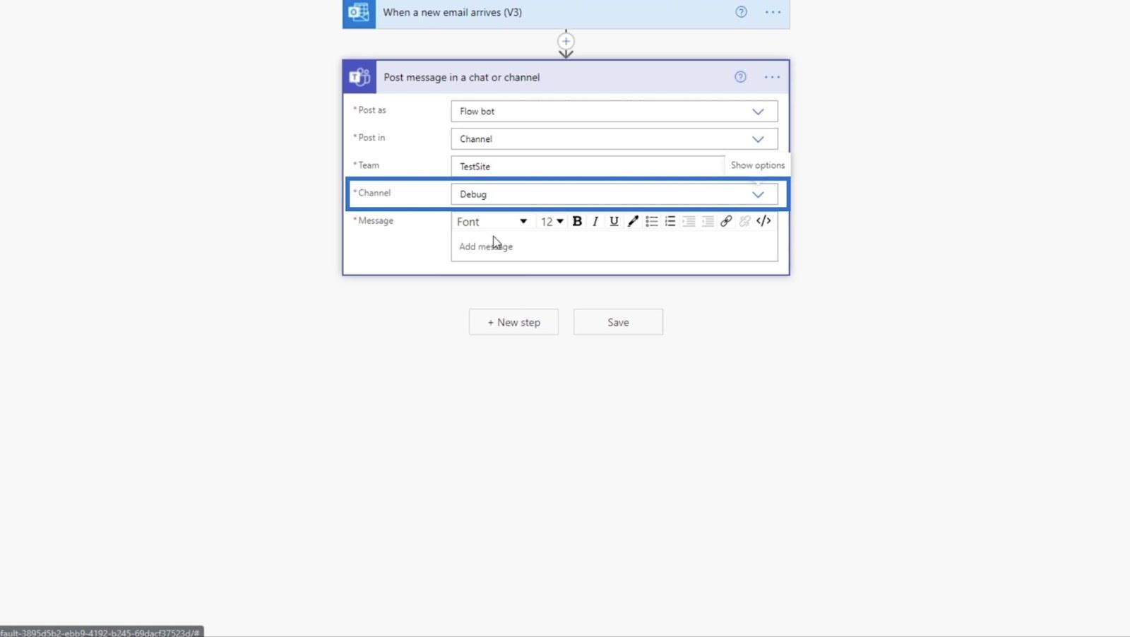 MS Flow : comment télécharger dans SharePoint par e-mail