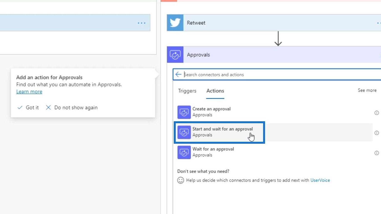 Configuration et test du workflow d'approbation dans Power Automate