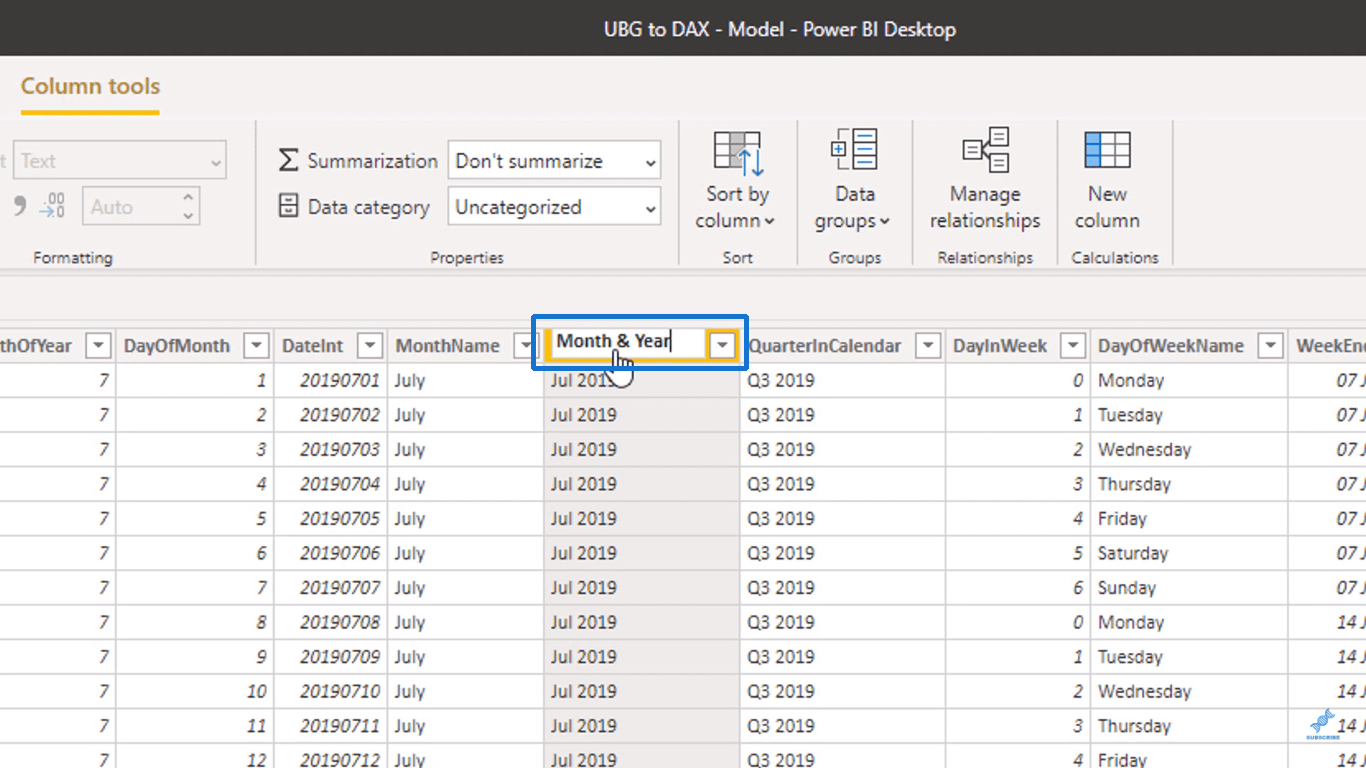 Utilizarea funcțiilor de tabel DAX în LuckyTemplates