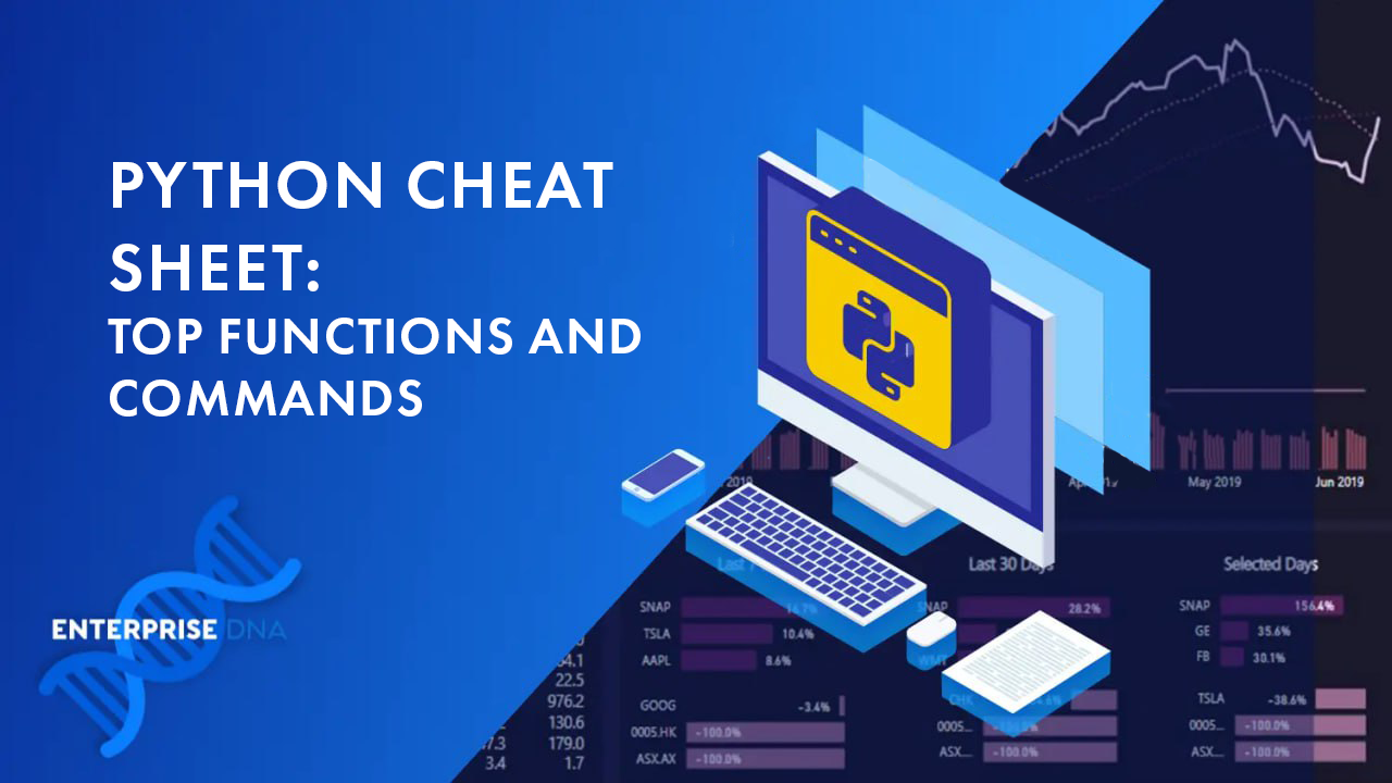 Python Cheat Sheet: Guide rapide et facile essentiel