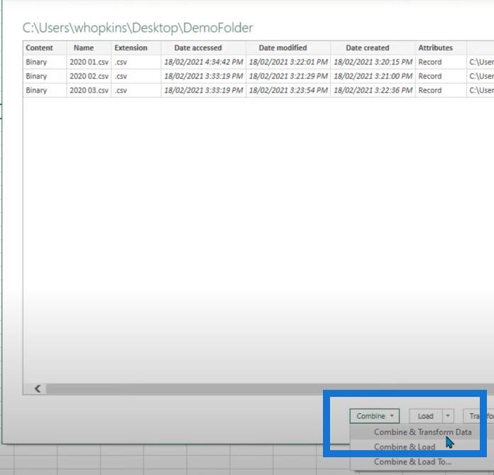 Power Query : combiner des fichiers à partir de plusieurs dossiers