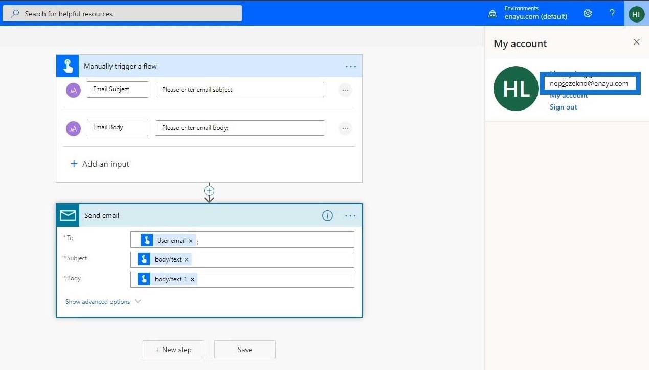 Microsoft Flows: Editare și urmărire în Power Automate