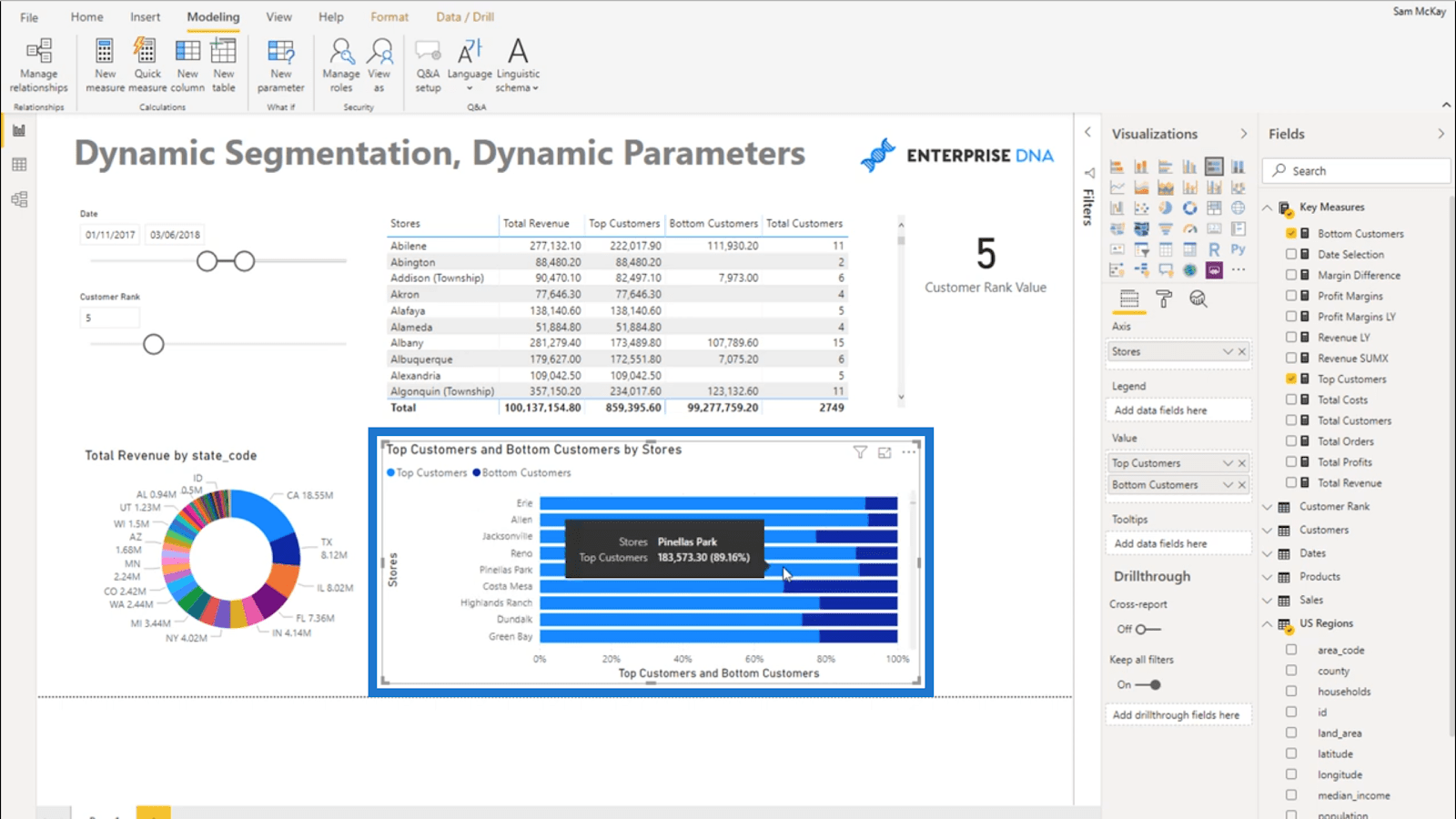 Segmentation dynamique avec paramètres dynamiques – Technique avancée LuckyTemplates et DAX