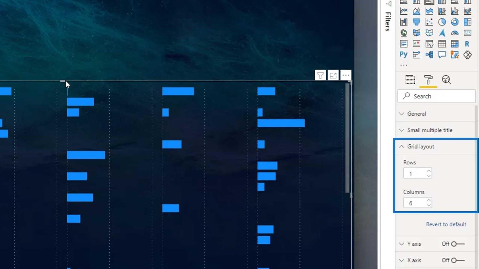 Petit graphique des multiples dans LuckyTemplates : un aperçu