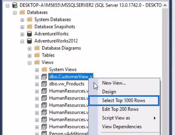 LuckyTemplates 用戶的 SQL 臨時表和視圖