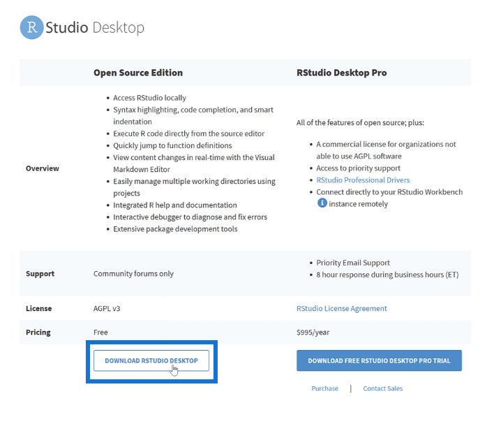 R LuckyTemplates のインストール: R と RStudio のダウンロード