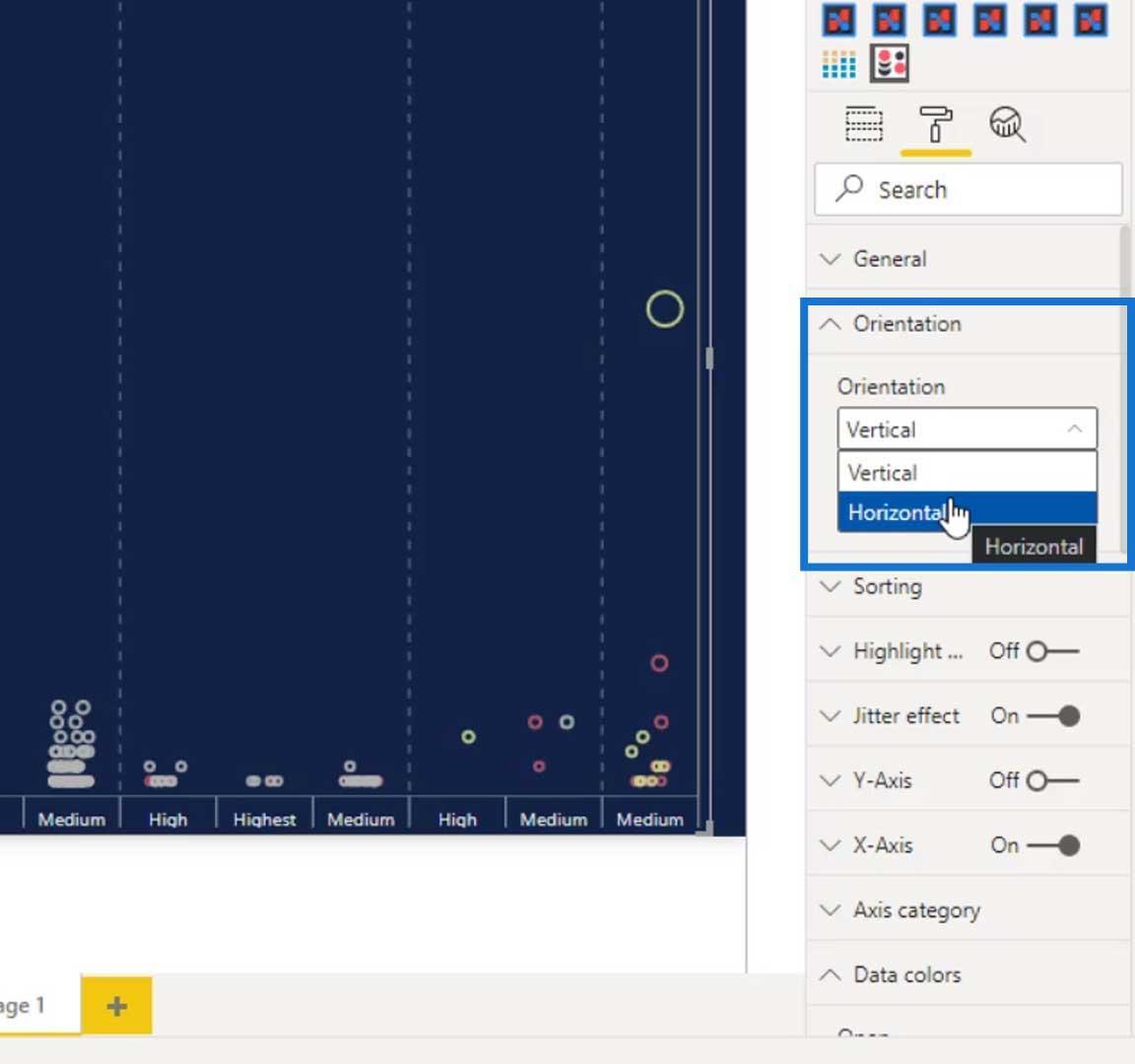 Graphiques à points dans LuckyTemplates : visualisation personnalisée