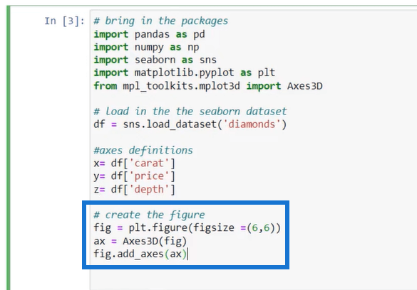 Créer un nuage de points 3D à l'aide de Python dans LuckyTemplates