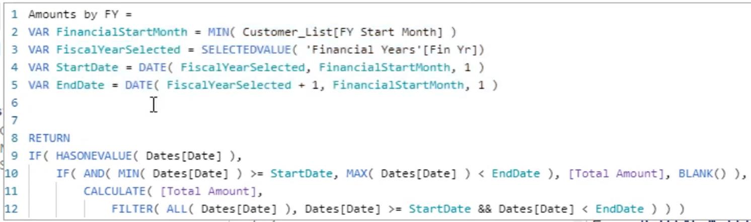 Filtrage dynamique de l'exercice financier dans les rapports LuckyTemplates