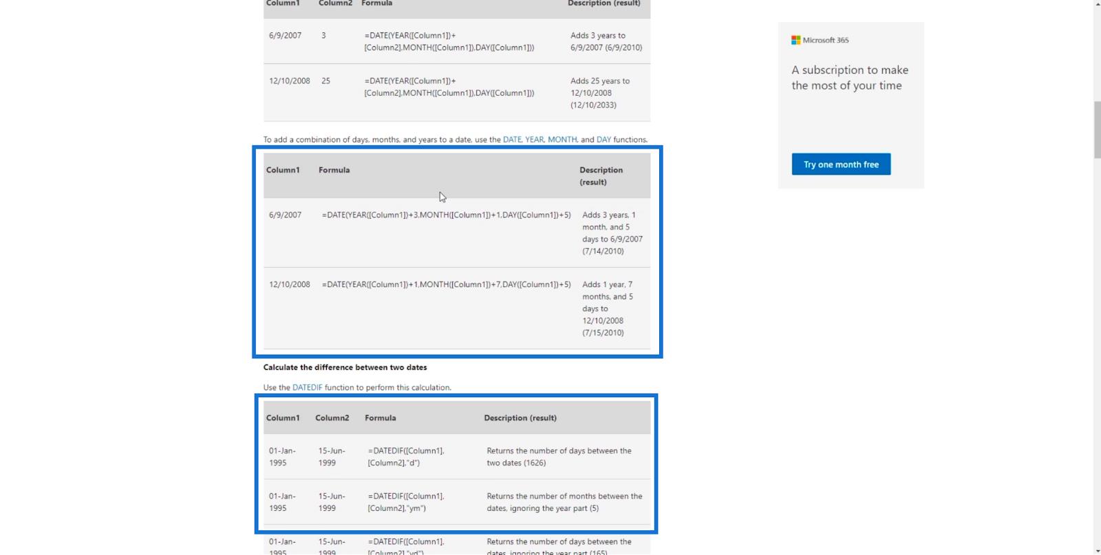 Colonnes calculées dans SharePoint |  Un aperçu