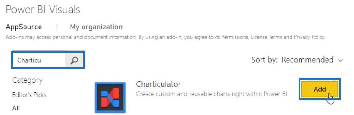 Charticulator: Instrument alternativ de vizualizare LuckyTemplates