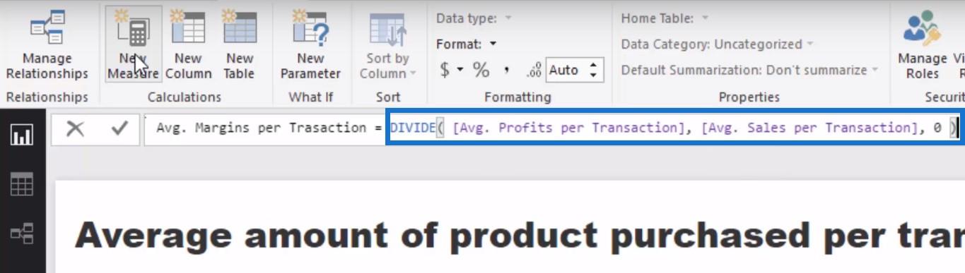 在 LuckyTemplates 中使用 DAX 計算每個客戶交易的平均值