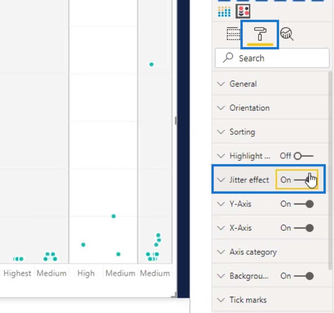 Graphiques à points dans LuckyTemplates : visualisation personnalisée