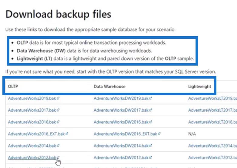 Téléchargement et installation de SQL Server