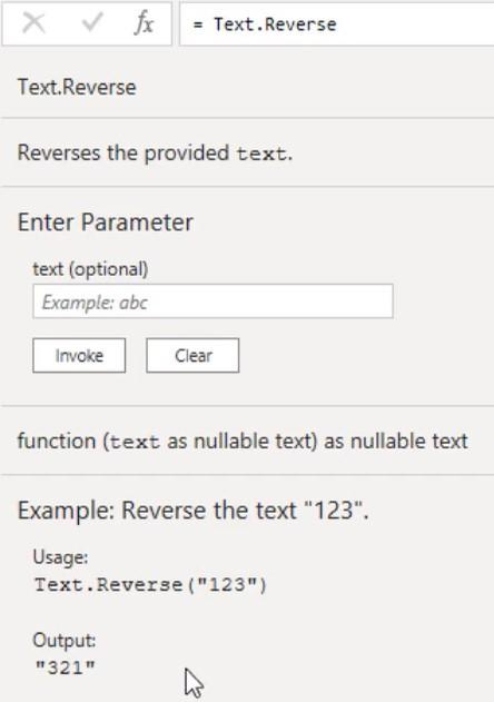 Fonctions Power Query, mots-clés et identificateurs