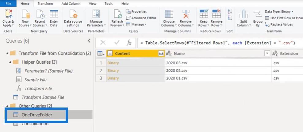 Power Query : combiner des fichiers à partir de plusieurs dossiers