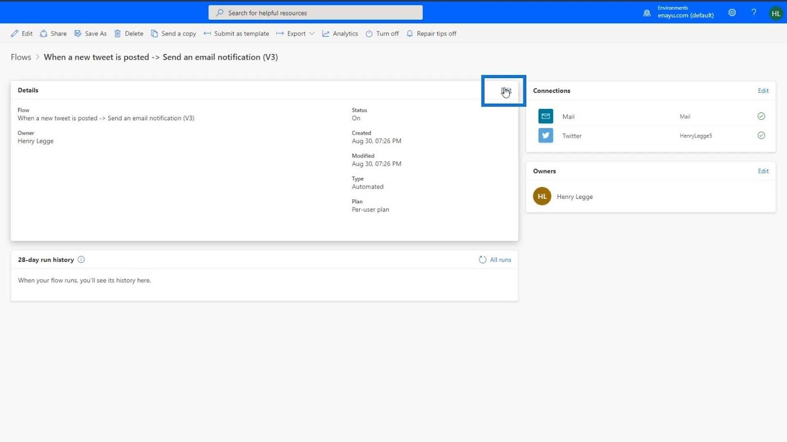 從頭開始創建 Power Automate Flows