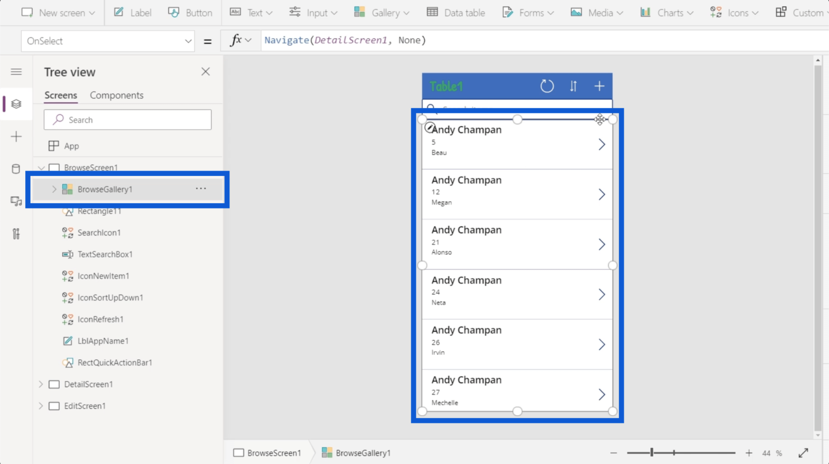 Environnements Power Apps : configurer correctement les éléments de l'application