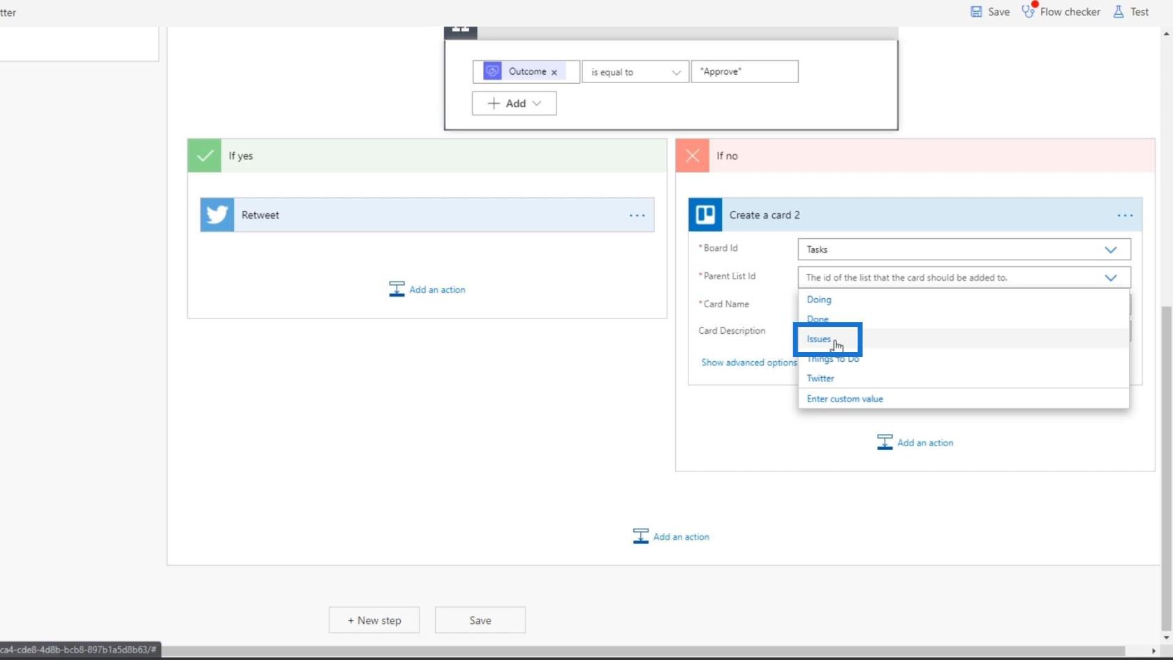 Power Automate での承認ワークフローのセットアップとテスト