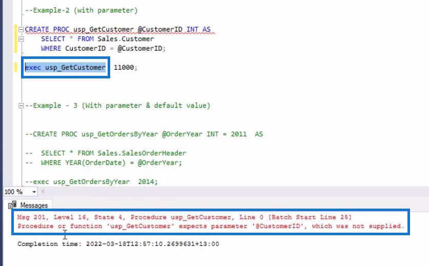 Procédures stockées en SQL |  Un aperçu