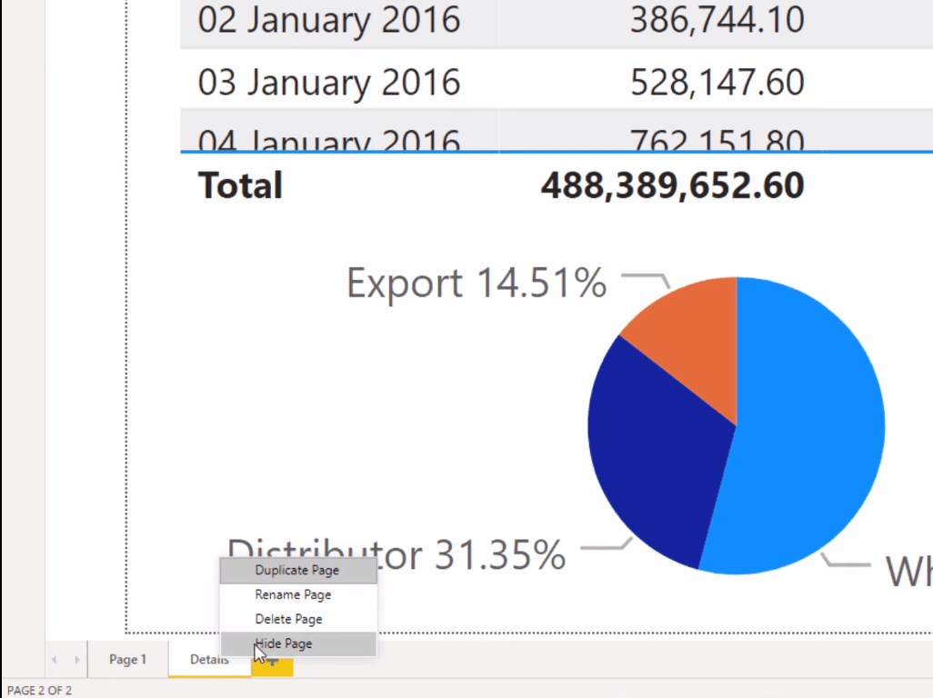 Création d'une info-bulle visuelle dans LuckyTemplates