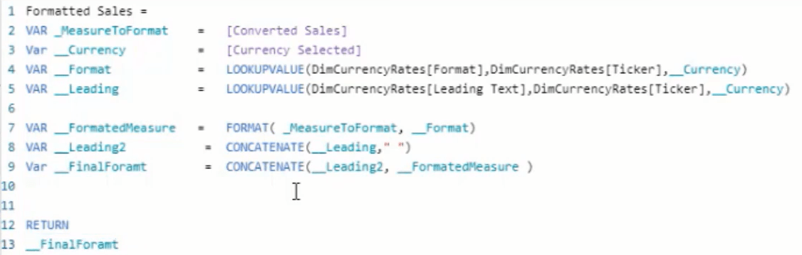 Formater les devises dans LuckyTemplates à l'aide de DAX