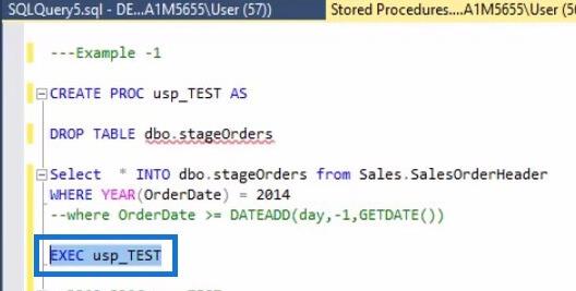 Procédures stockées en SQL |  Un aperçu