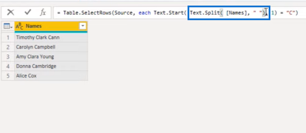 Power Query Filter By A Specific First Letter Or Character教程