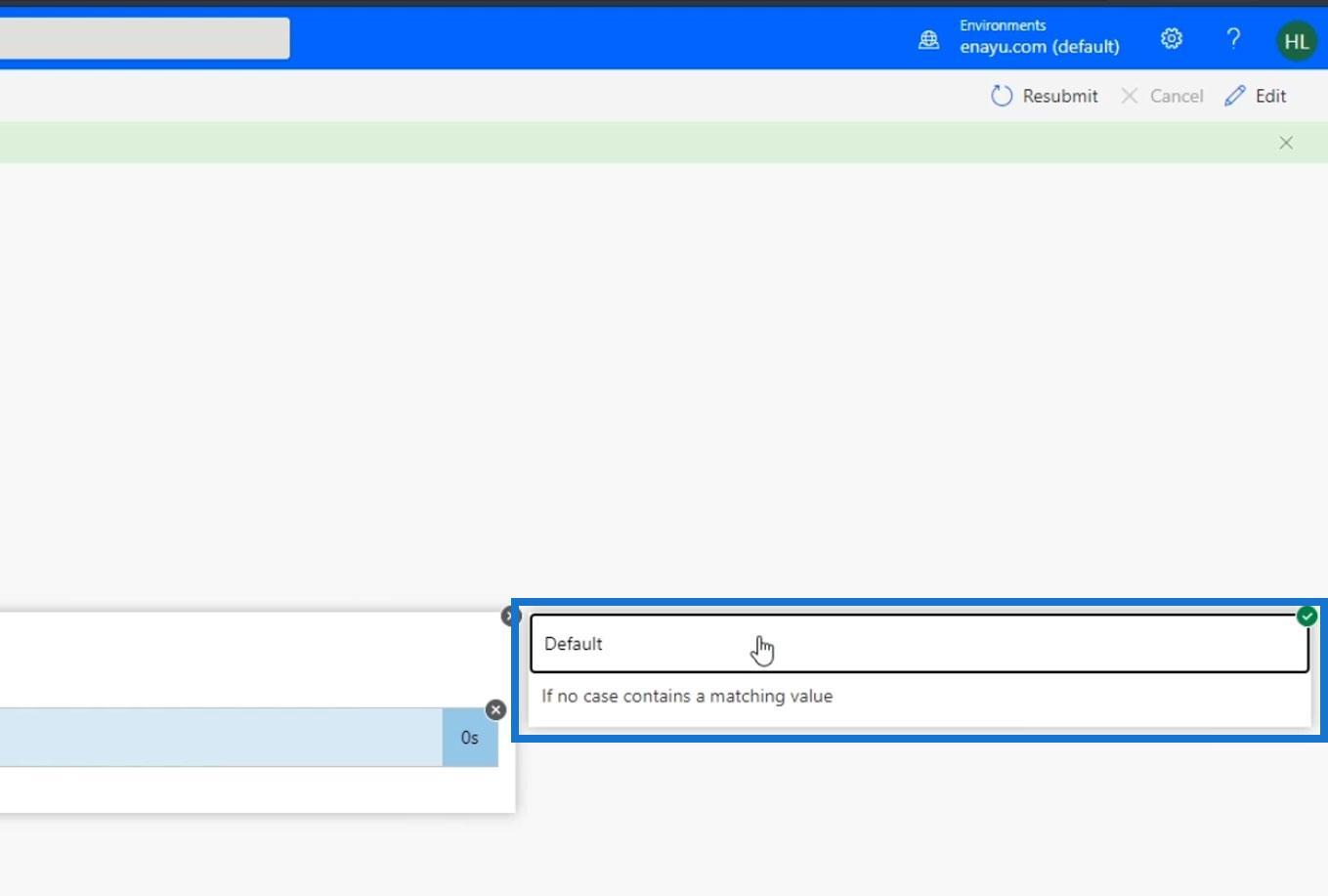 Contrôle d'action de fin Power Automate dans les flux