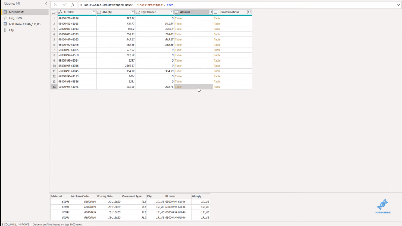 LuckyTemplates Power Query : suppression des lignes en double