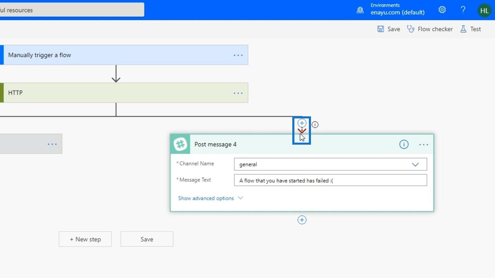 Gestion des erreurs dans Power Automate via le branchement parallèle