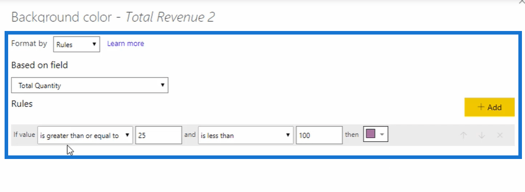 LuckyTemplates 中的自定義條件格式設置技術