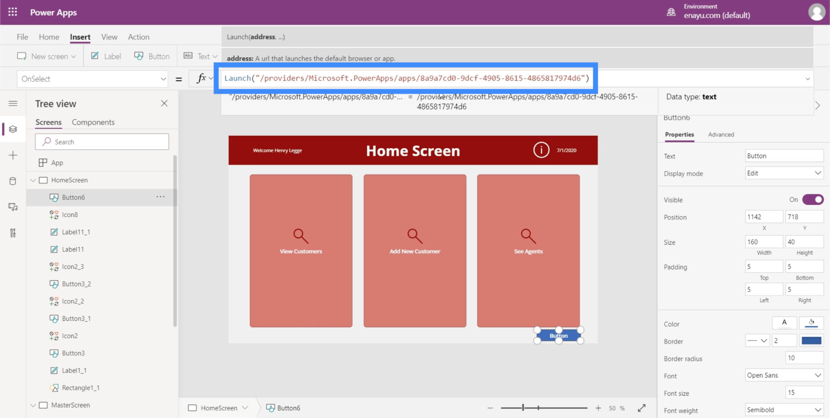 PowerApps 啟動功能：如何從您的應用啟動其他服務