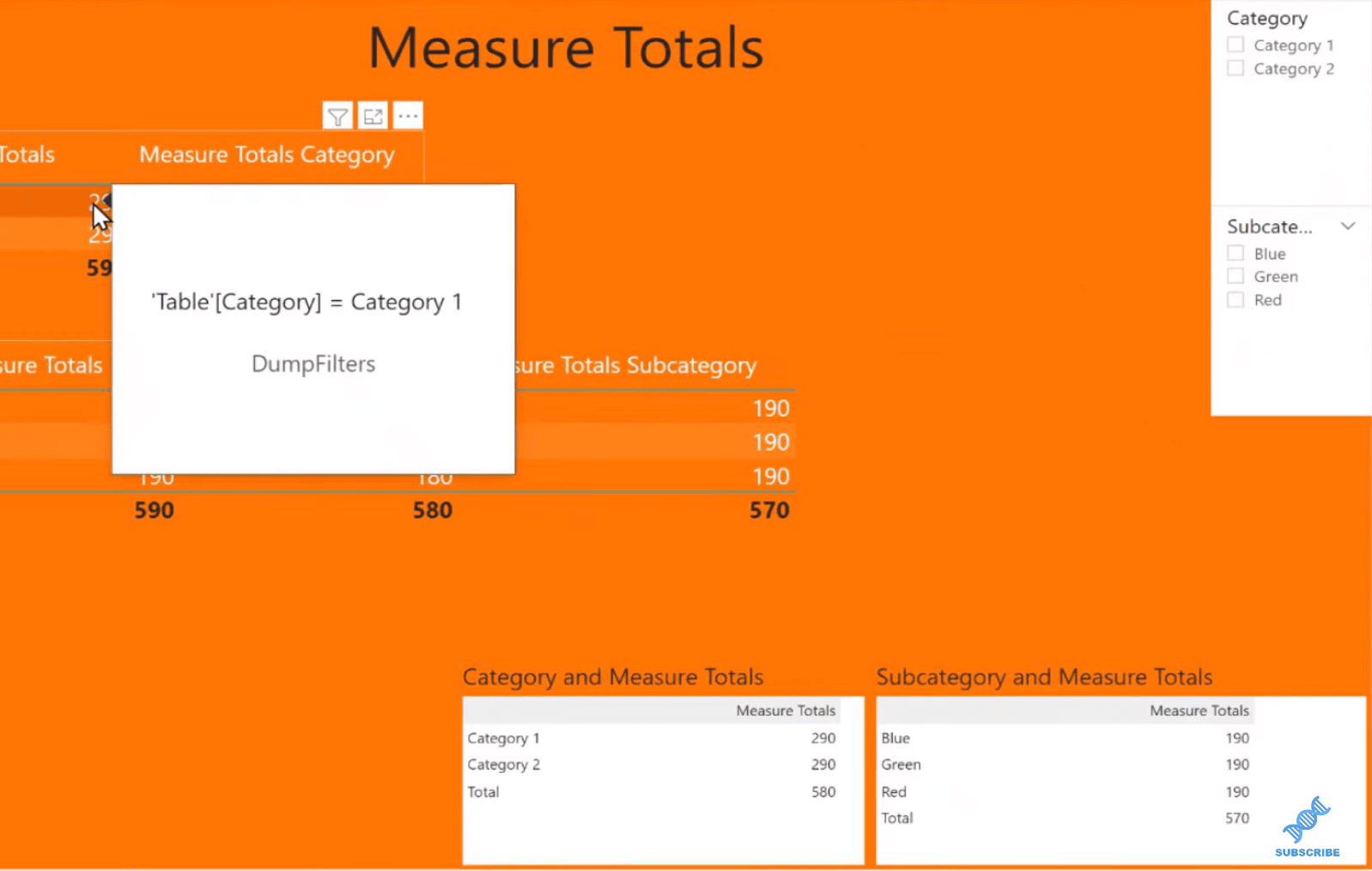 LuckyTemplates Measure Total 不正確：如何修復