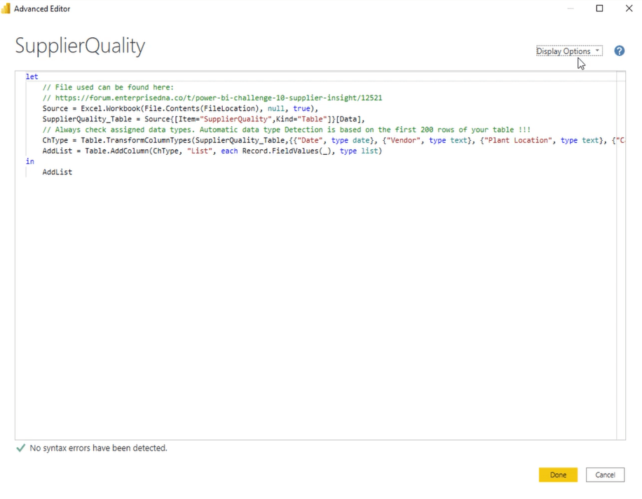 Een snel overzicht van verschillende Power Query-tools in LuckyTemplates