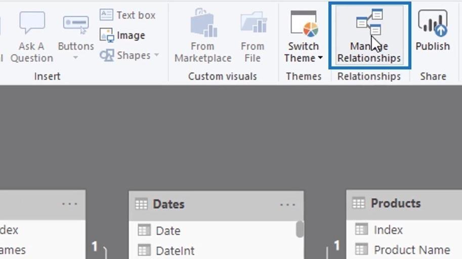 สร้างความสัมพันธ์แบบจำลองข้อมูลของคุณใน LuckyTemplates