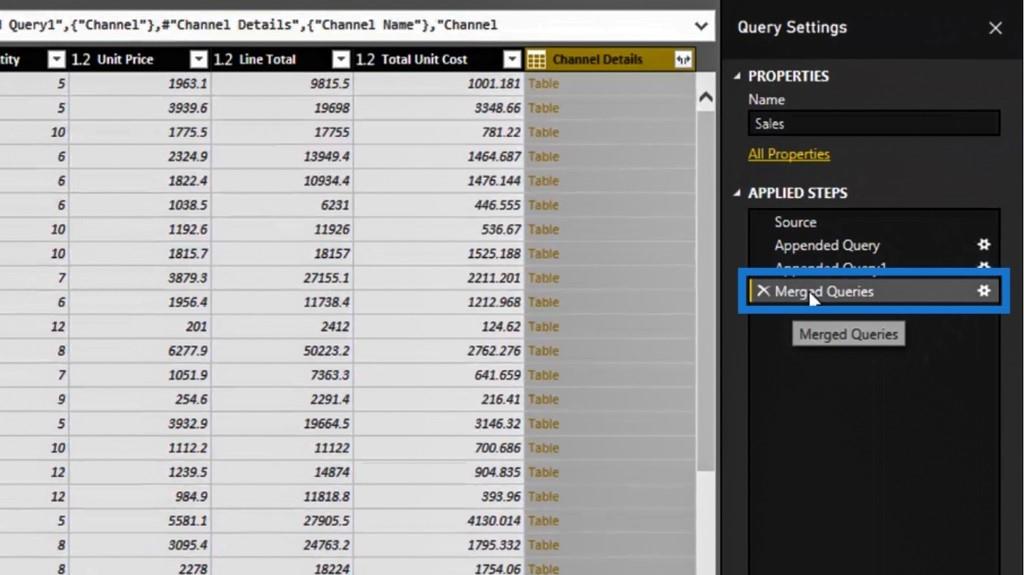 Comment fusionner des requêtes dans LuckyTemplates