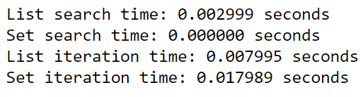 Python-set versus lijst - het echte verschil