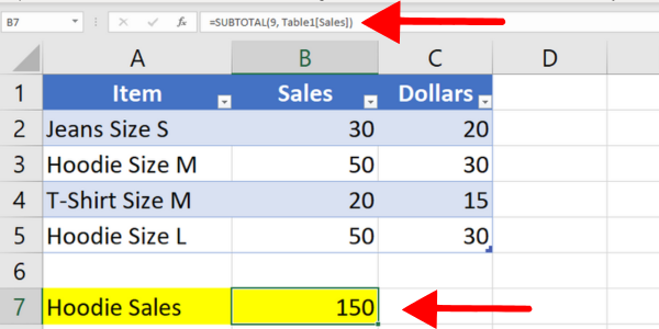 Excel で特定のセルを追加する 8 つの方法